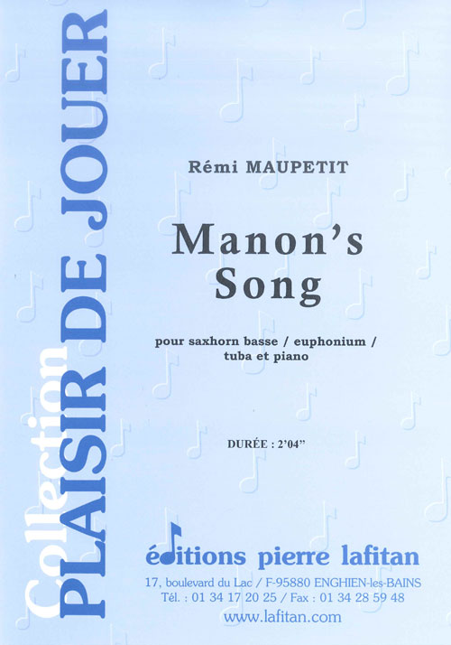 Manon's Song (MAUPETIT REMI)