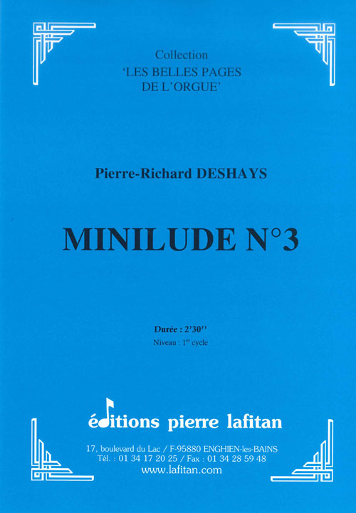 Minilude #3 (DESHAYS PIERRE-RICHARD)