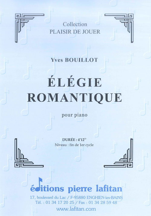 Elégie Romantique (BOUILLOT YVES)