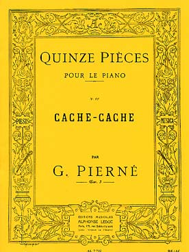 15 Pieces Op. 3 N012 Cache Cache Piano (PIERNE)