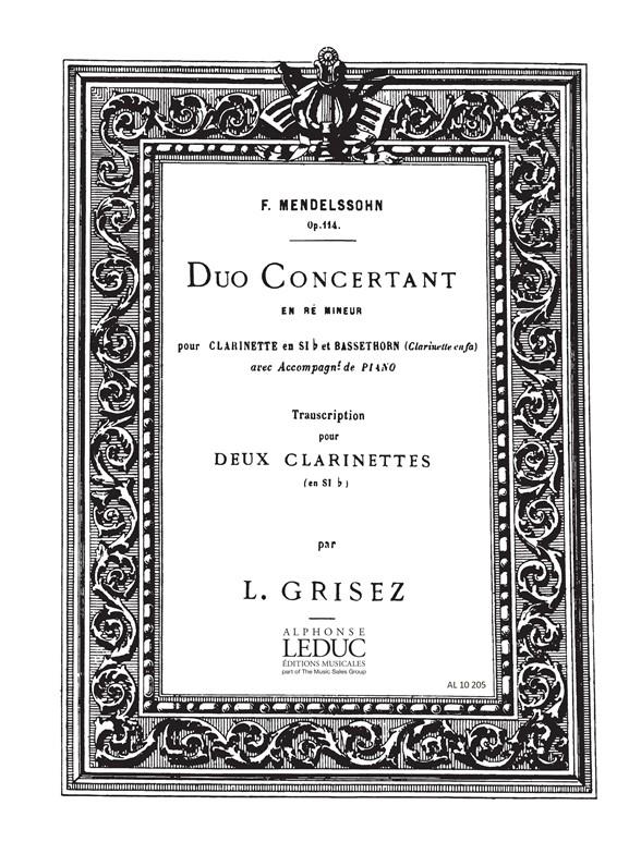 Duo Concertant Op. 114 Re Mineur
