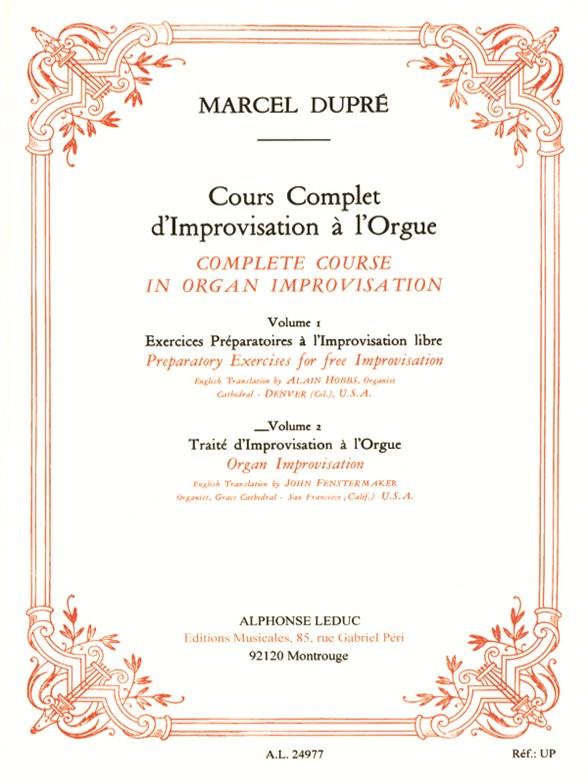 Cours Complet D'Improvisation A L'Orgue - V0L 2 - Edition Anglaise