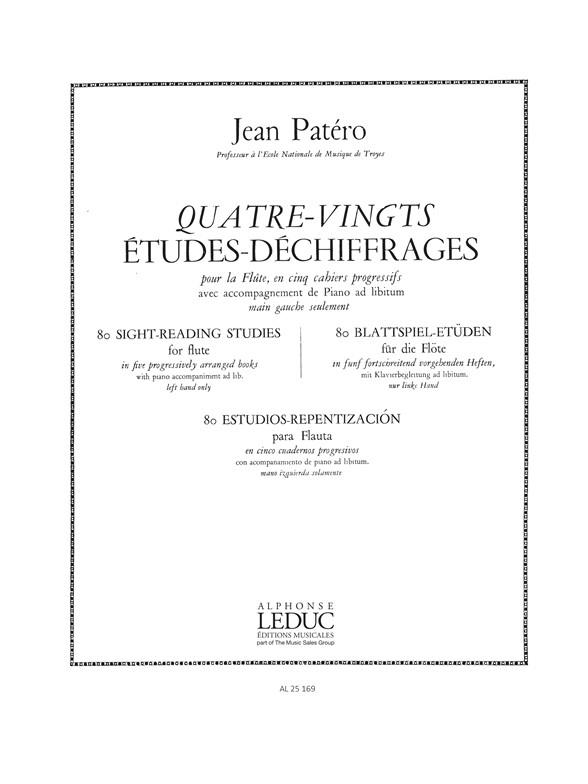 80 Etudes De Dechiffrages Vol.5