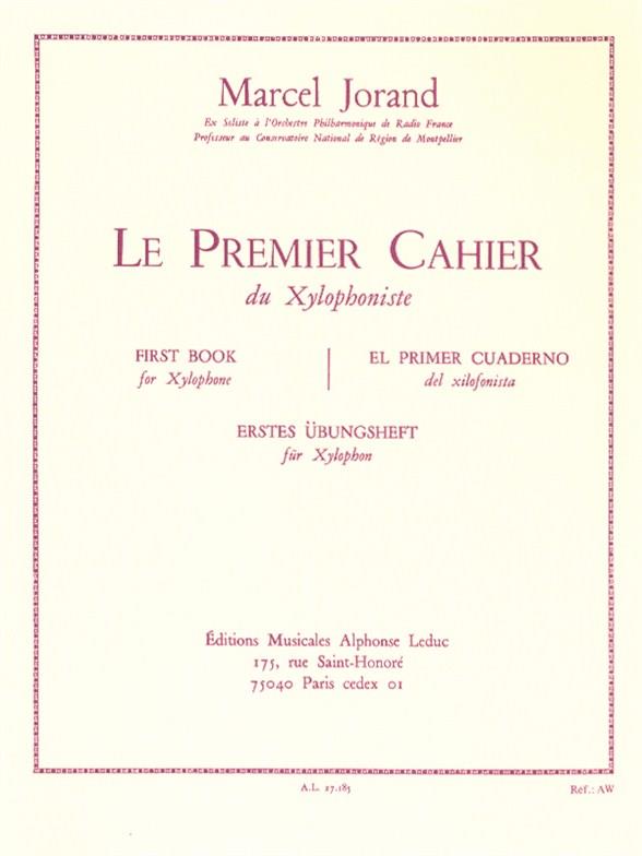 Cahier Du Xylophoniste N01