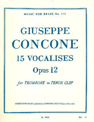 15 Vocalises Op. 22