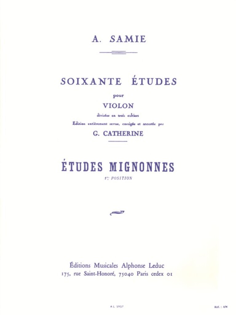 ETUDES MIGNONNES OP. 31