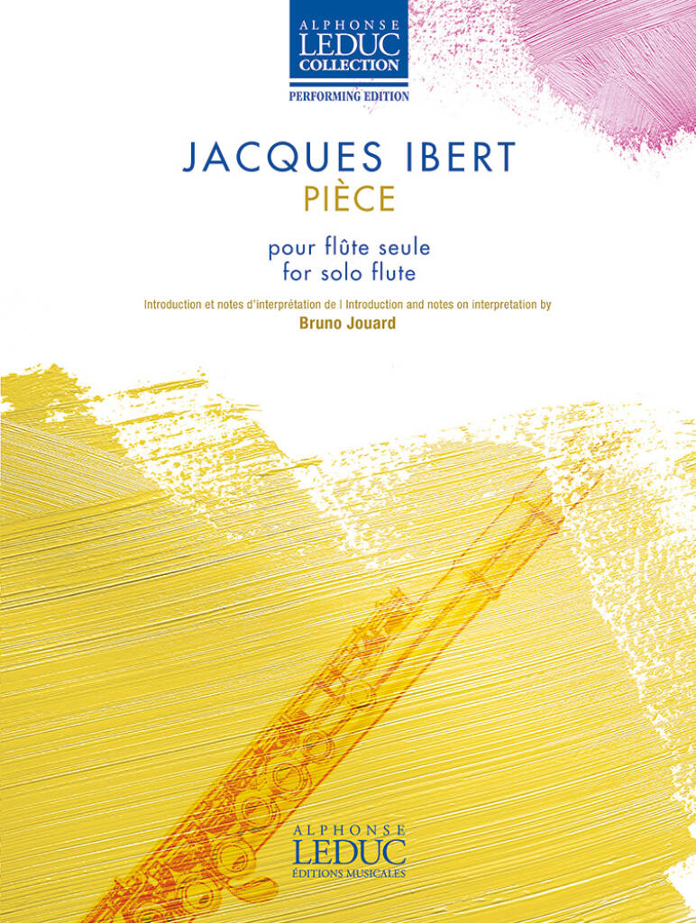 Pièce pour flûte seule (IBERT JACQUES)
