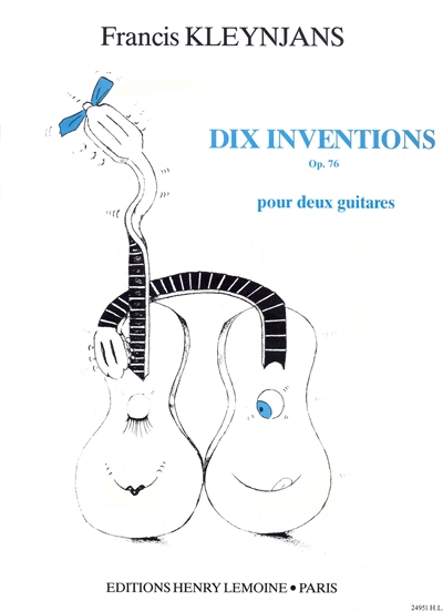 10 Inventions Op. 76 (KLEYNJANS FRANCIS)