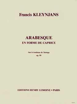 Arabesque En Forme De Caprice (KLEYNJANS FRANCIS)