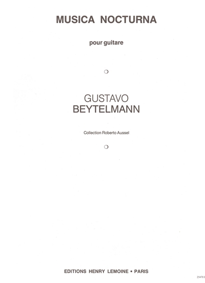 Musica Nocturna (BEYTELMANN GUSTAVO)