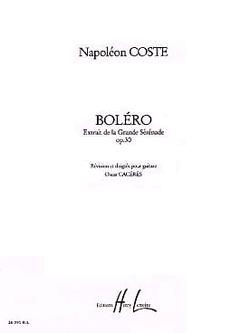 Boléro Op. 30 (COSTE NAPOLEON)