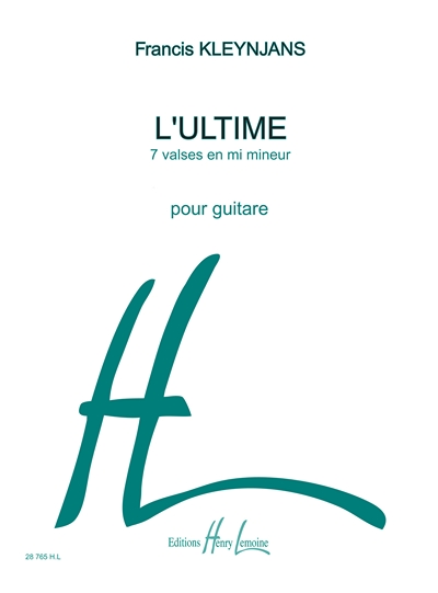 L'Ultime (KLEYNJANS FRANCIS)