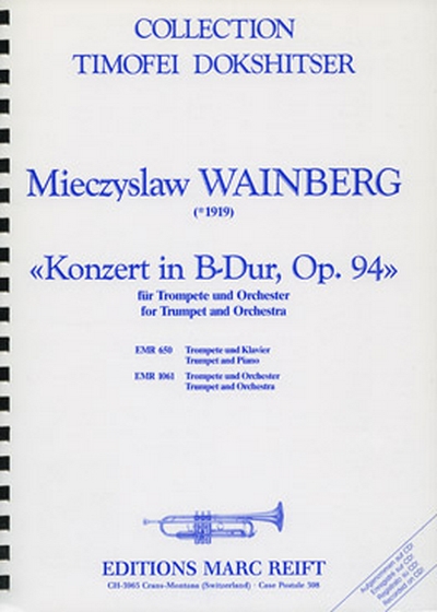 Concert In B-Dur, Op. 94 (WAINBERG MICHAEL)