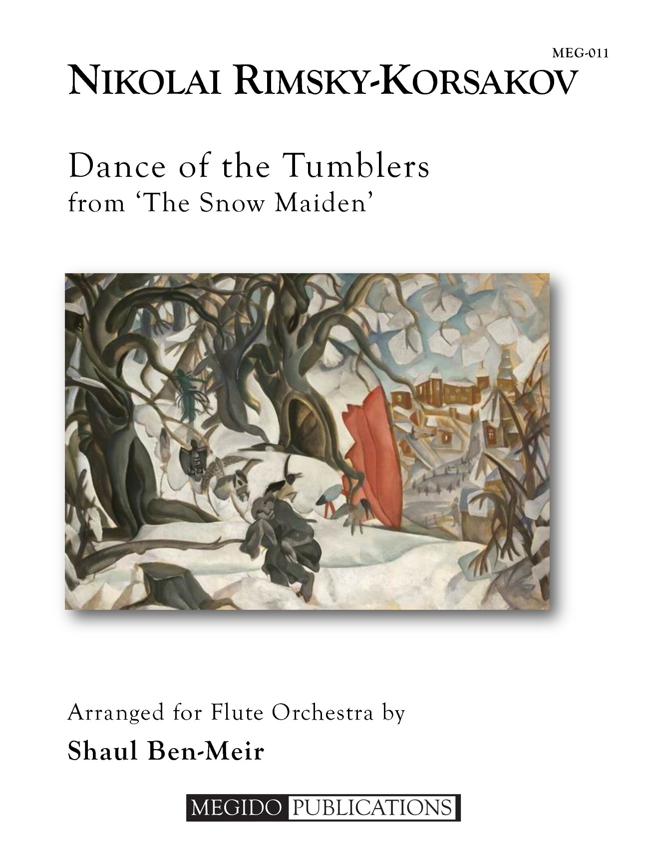 Dance of the Tumblers from The Snow Maiden for Flute Orchestra (RIMSKY-KORSAKOV NIKOLAI)