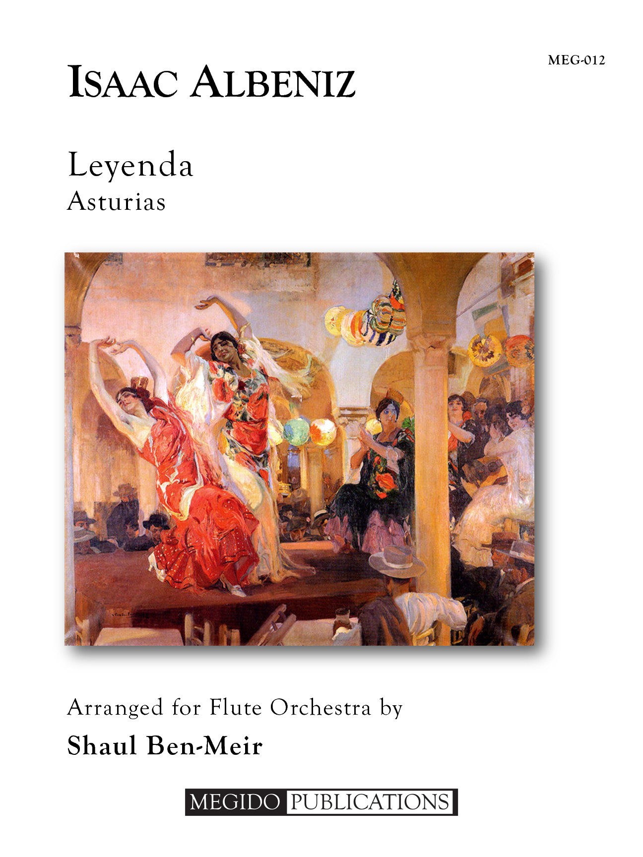 Leyenda for Flute Orchestra (ALBENIZ ISAAC)