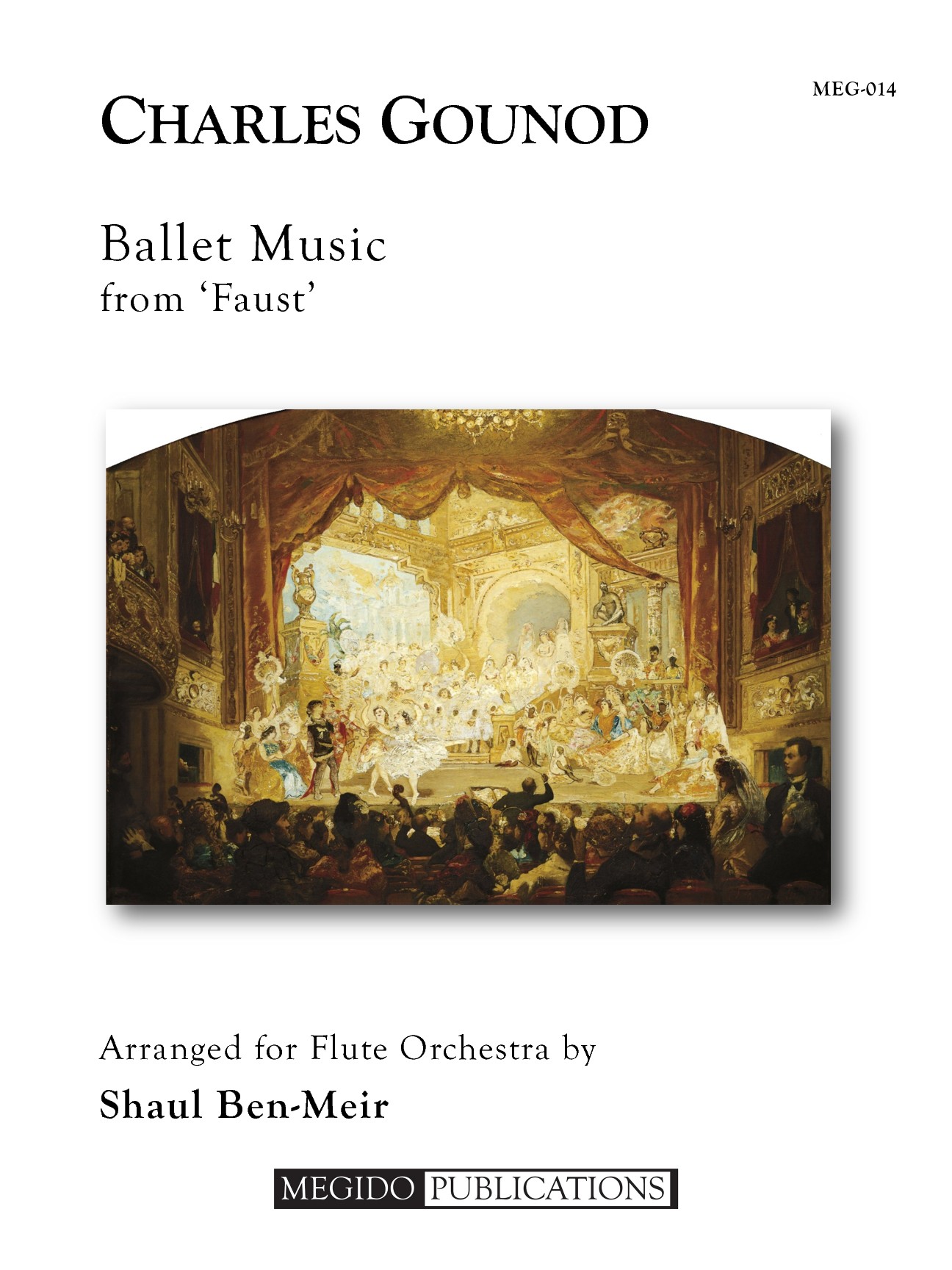Ballet Music from Faust for Flute Orchestra (GOUNOD CHARLES)