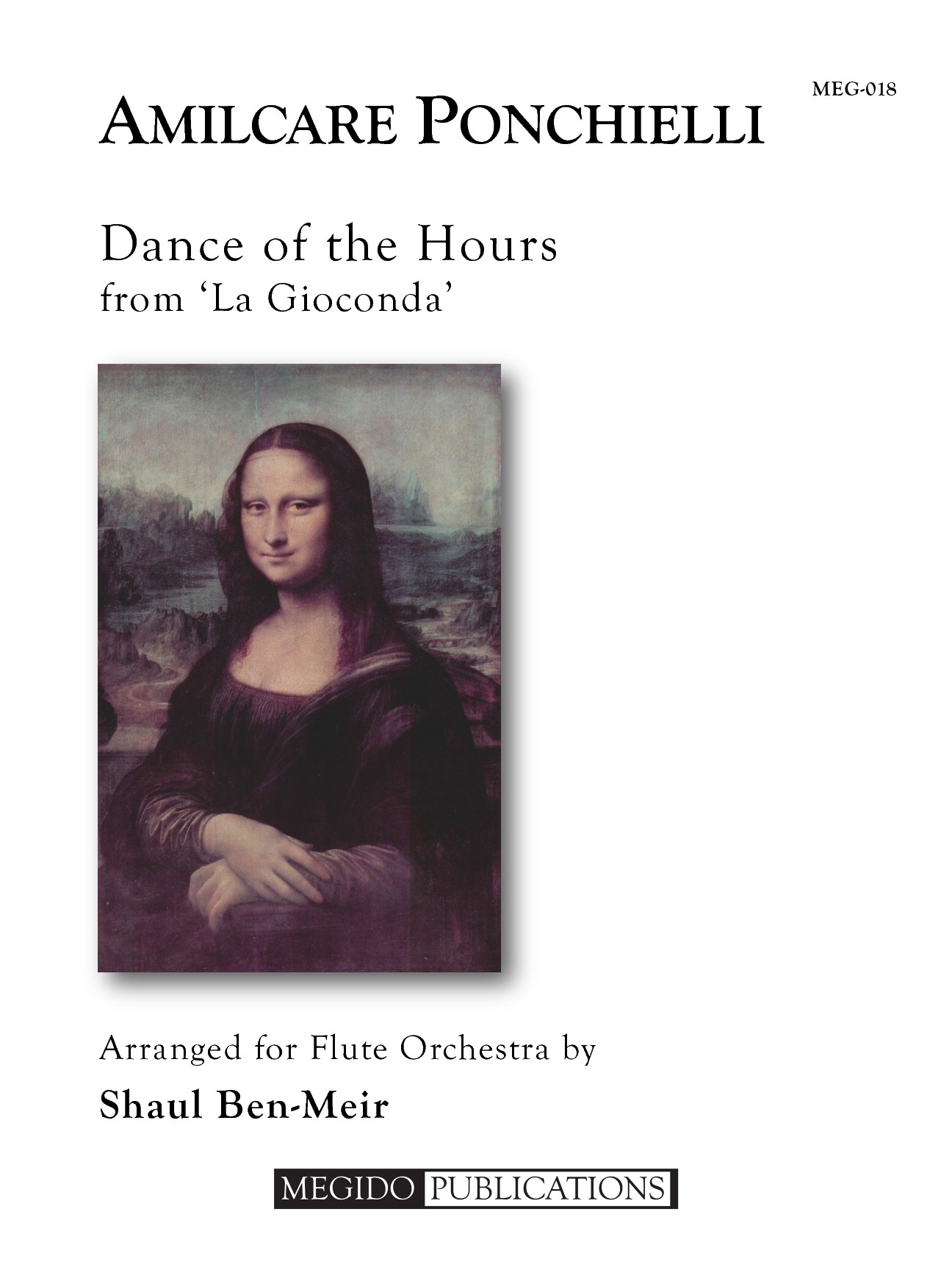 Dance of the Hours from La Gioconda for Flute Orchestra (PONCHIELLI AMILCARE)