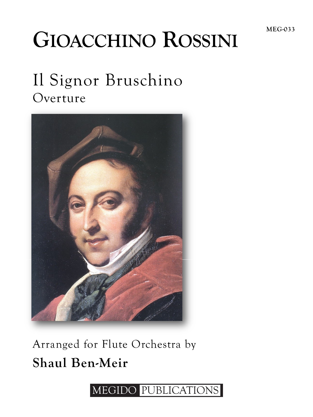 Il Signor Bruschino Overture for Flute Orchestra (ROSSINI GIOACCHINO)