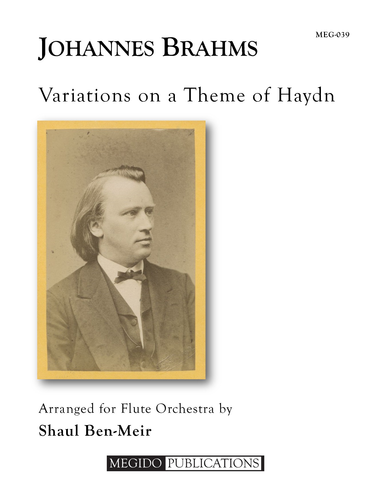 Variations on a Theme of Haydn for Flute Orchestra (BRAHMS JOHANNES)