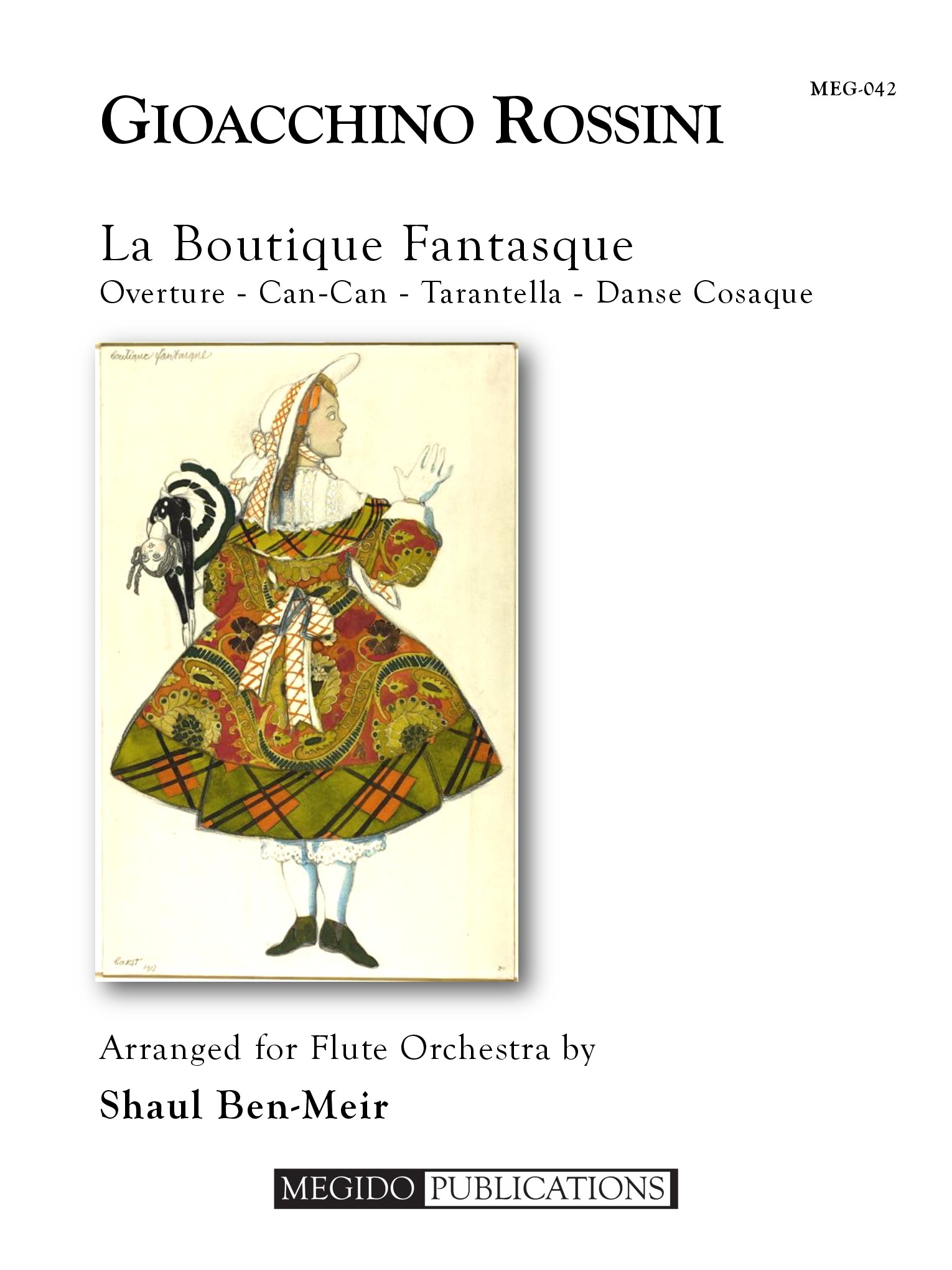 La Boutique Fantasque for Flute Orchestra (ROSSINI GIOACCHINO)