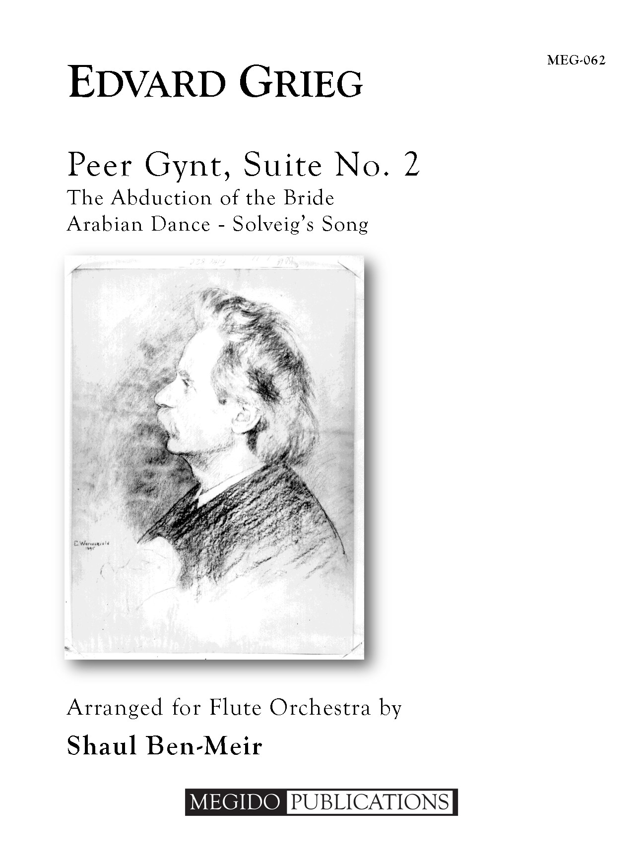 Peer Gynt Suite No. 2 for Flute Orchestra (GRIEG EDVARD)