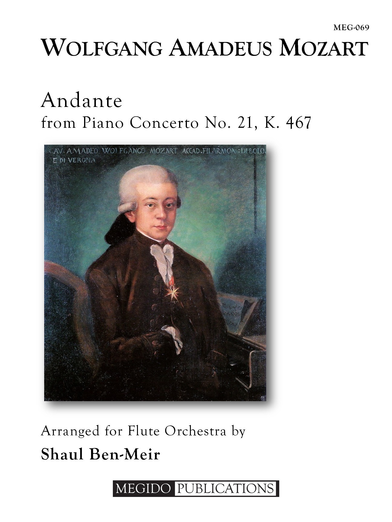 Andante from Piano Concerto No. 21 for Flute Orchestra (MOZART WOLFGANG AMADEUS)