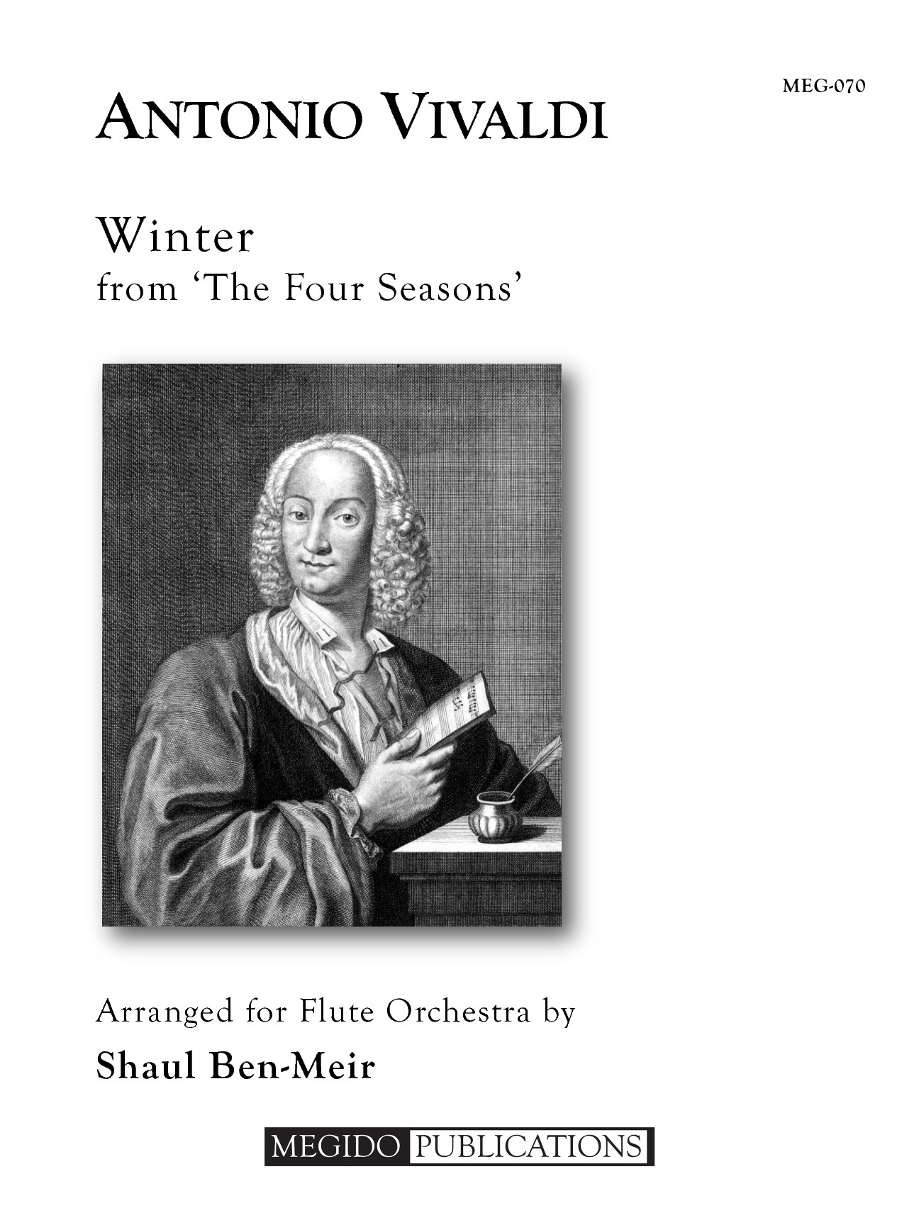 Winter from The Four Seasons for Flute Orchestra (VIVALDI ANTONIO)