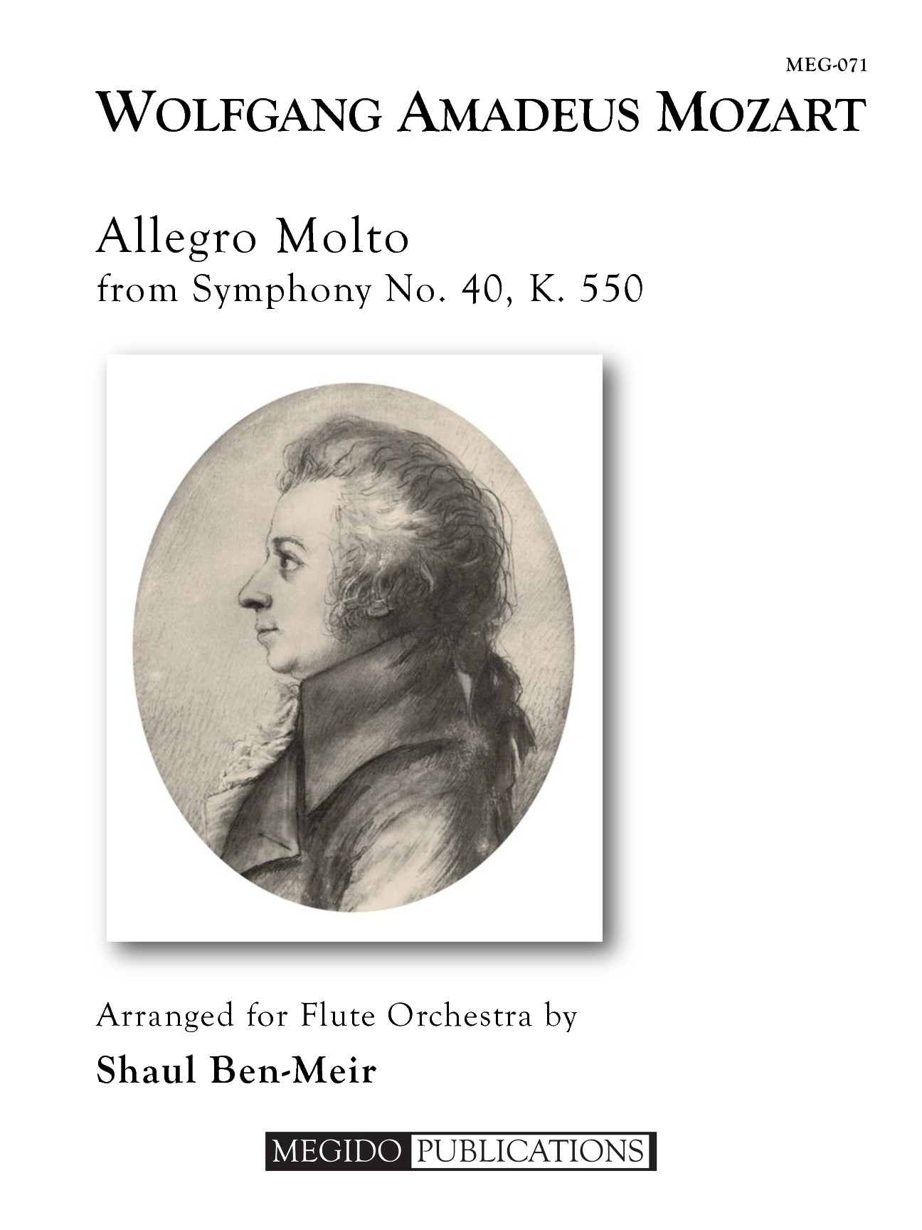 Allegro Molto from Symphony No. 40 for Flute Orchestra (MOZART WOLFGANG AMADEUS)
