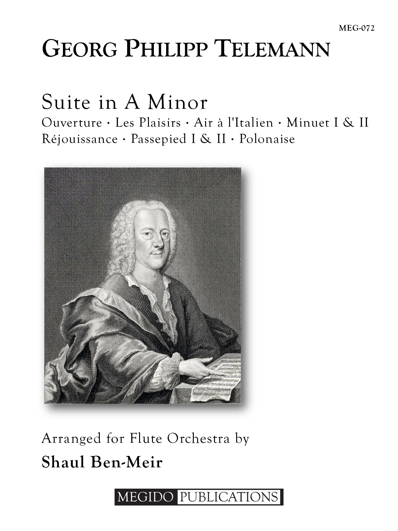 Suite in A Minor for Flute Orchestra (TELEMANN GEORG PHILIPP)
