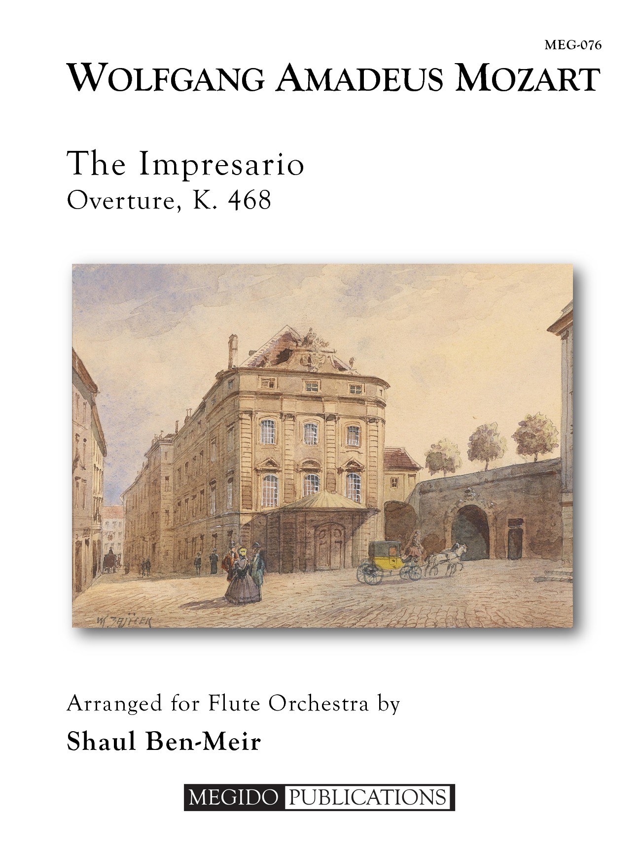 The Impresario Overture for Flute Choir (MOZART WOLFGANG AMADEUS)