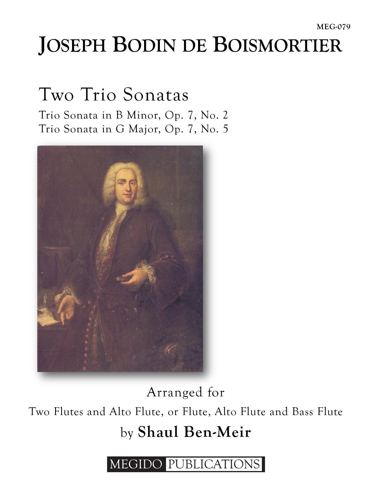 Two Trio Sonatas for Flute Trio (BOISMORTIER JOSEPH BODIN DE)