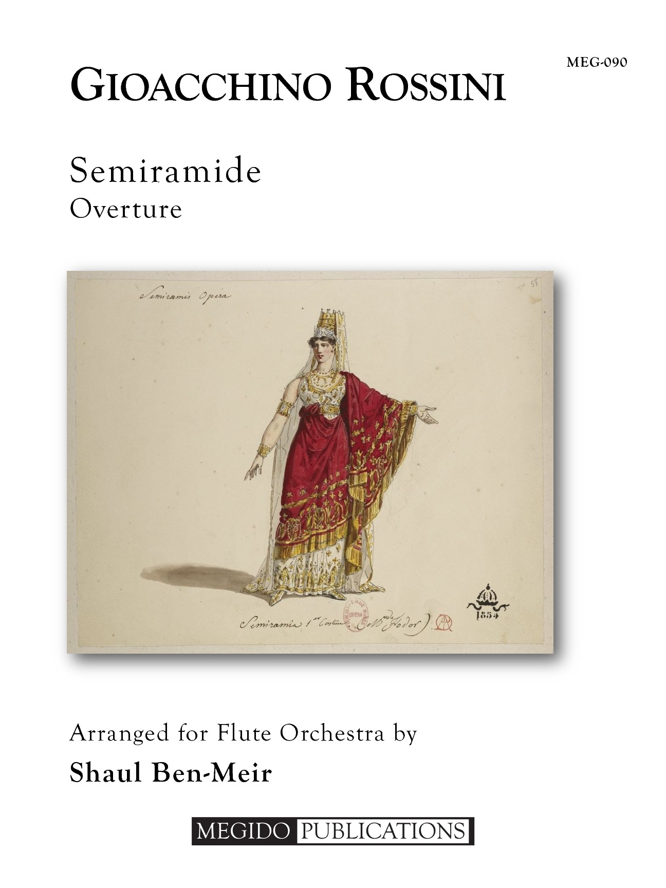 Semiramide Overture for Flute Orchestra (ROSSINI GIOACCHINO)