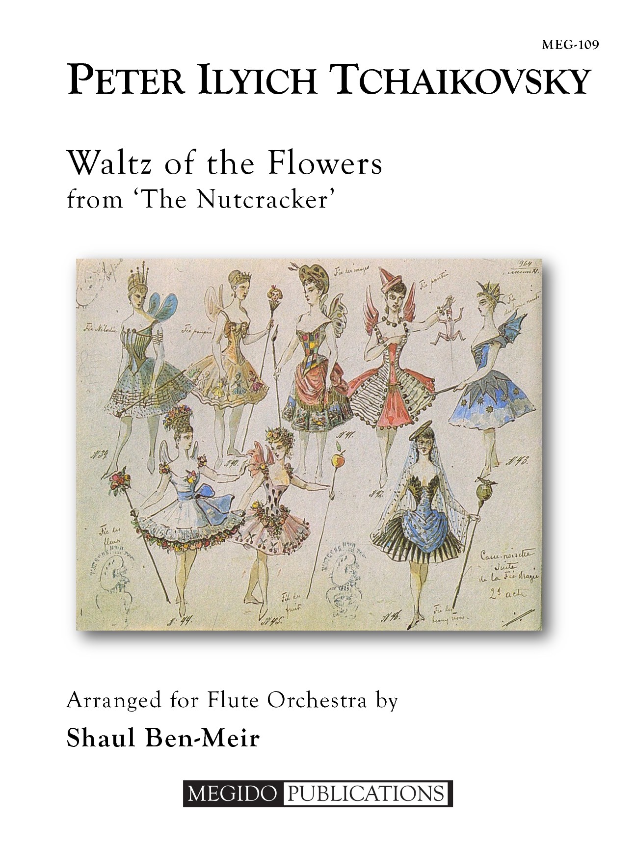 Waltz of the Flowers from 'The Nutcracker' for Flute Choir (TCHAIKOVSKY PYOTR ILYICH)