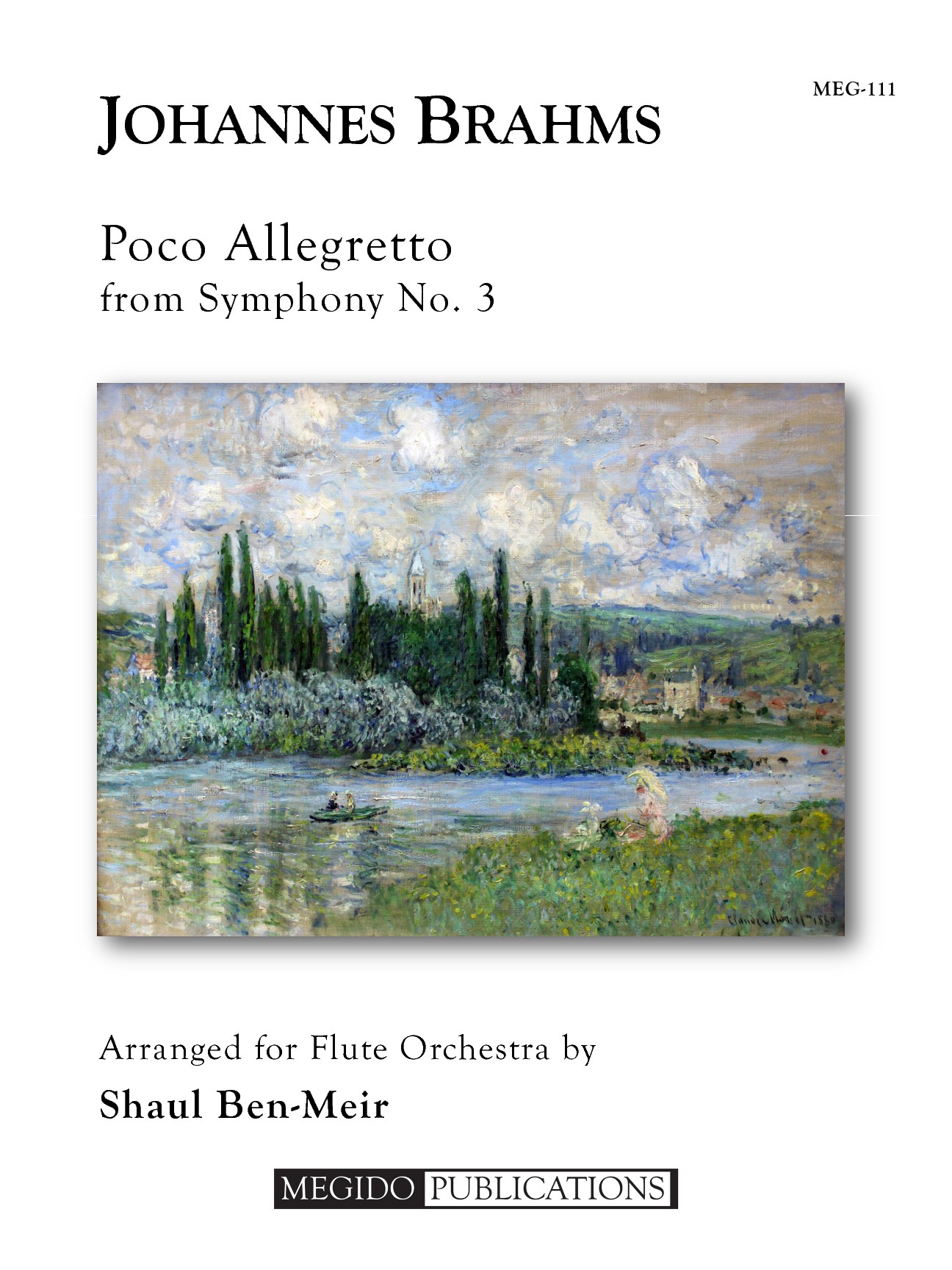 Poco Allegretto from Symphony No. 3 for Flute Choir (BRAHMS JOHANNES)