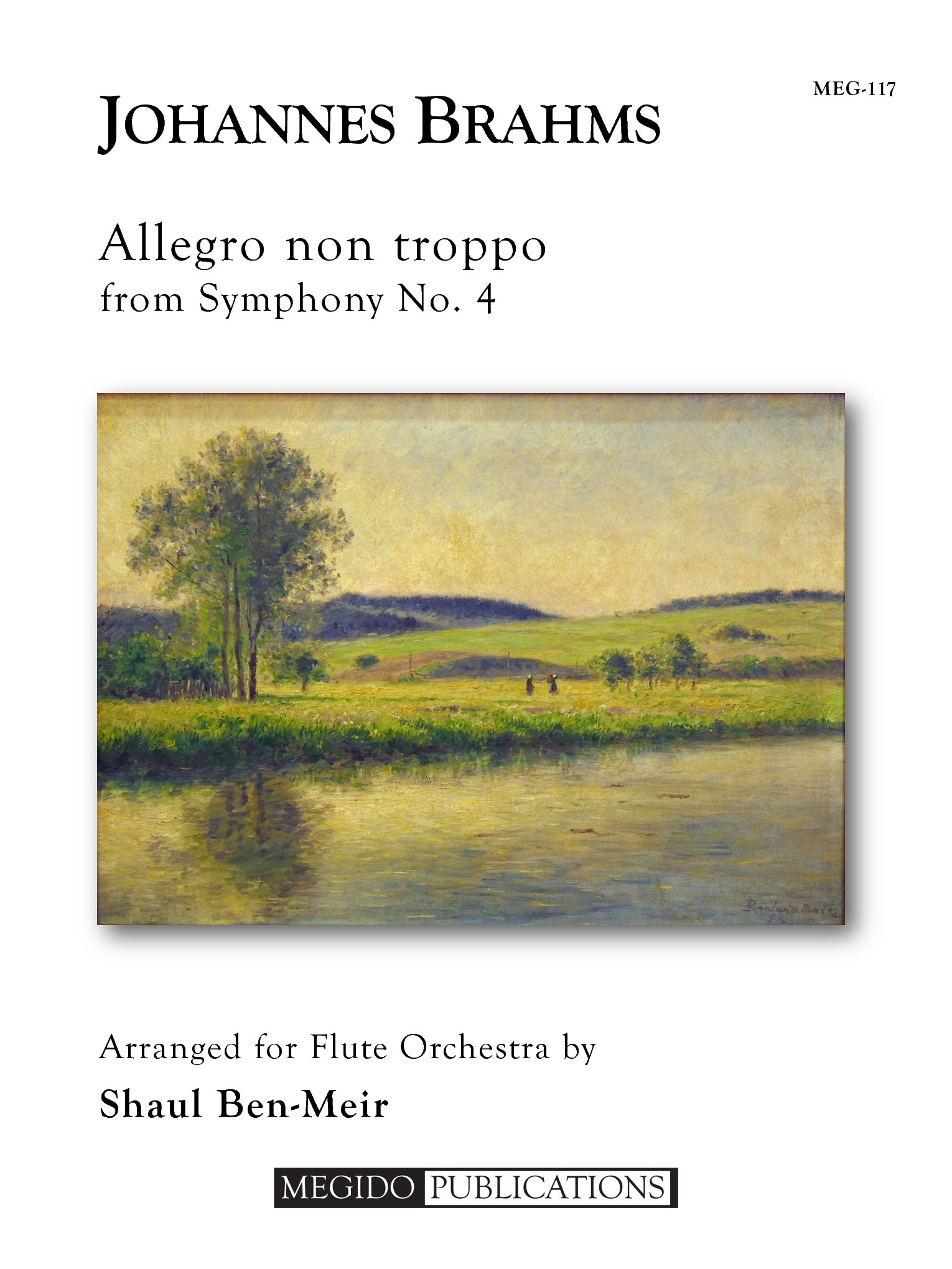 Allegro non troppo from Symphony No. 4 for Flute Choir (BRAHMS JOHANNES)