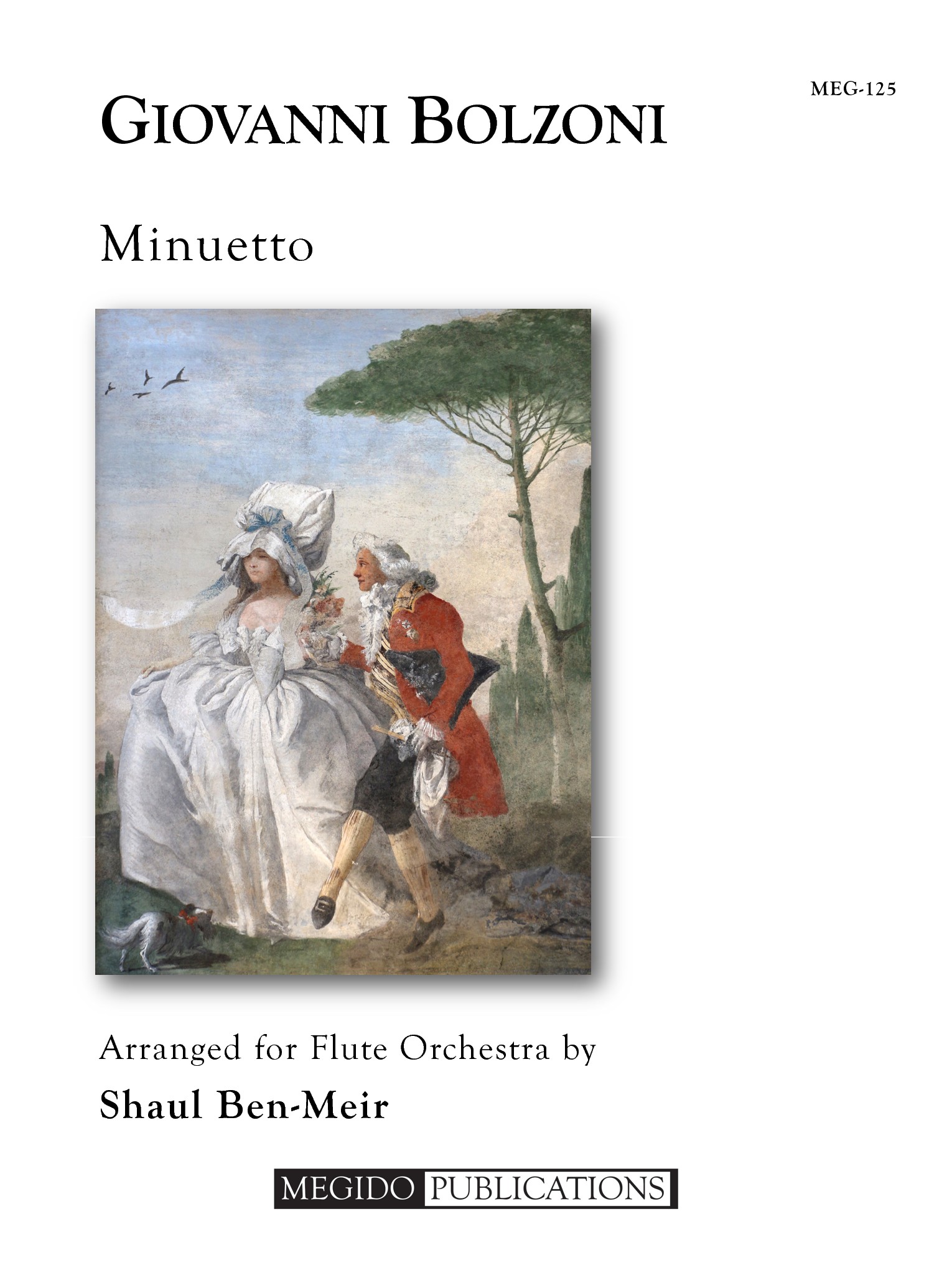Minuetto for Flute Choir (BOLZONI GIOVANNI)