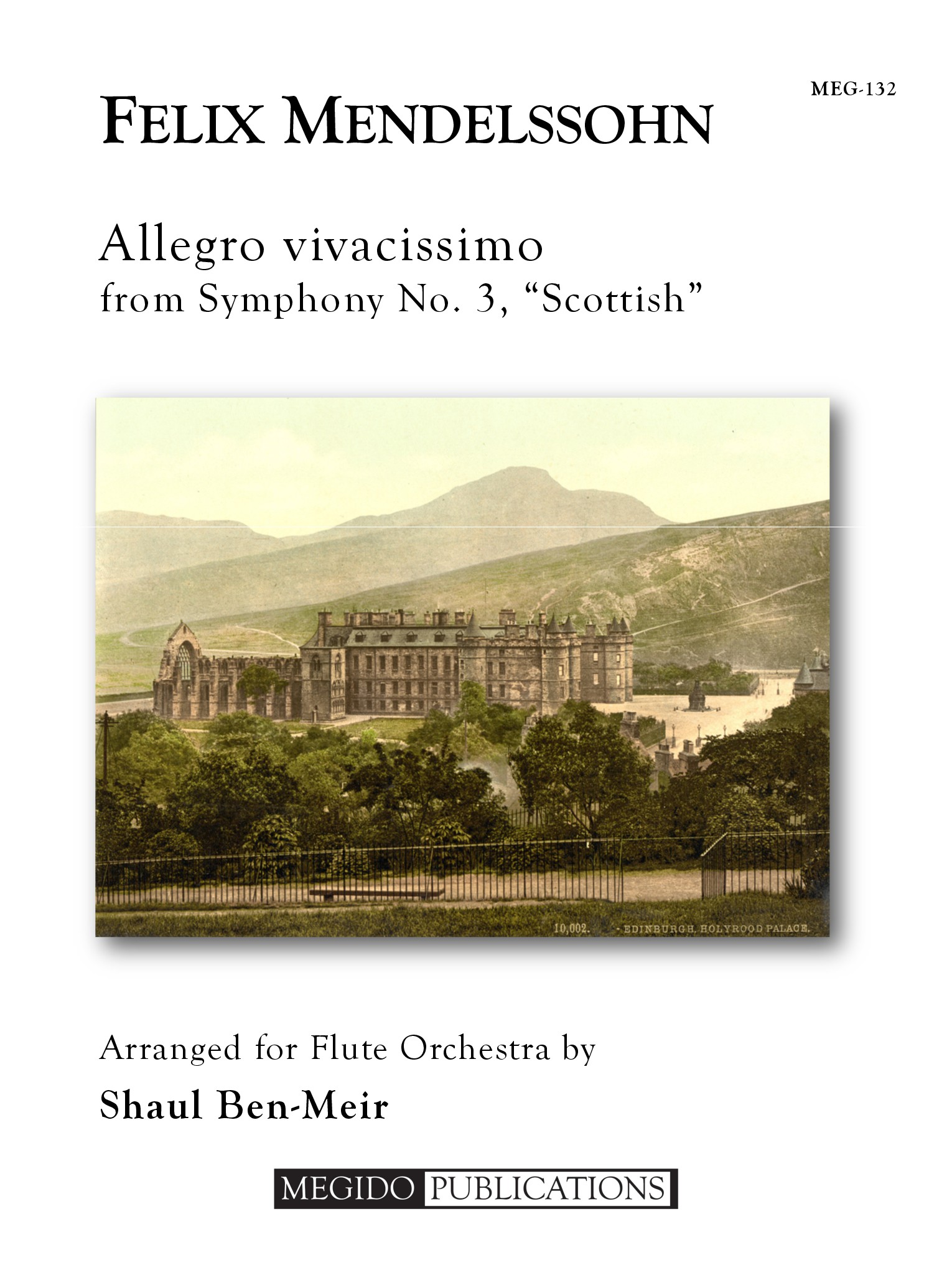 Allegro Vivacissimo from Symphony No. 3 for Flute Orchestra (MENDELSSOHN F�lix)