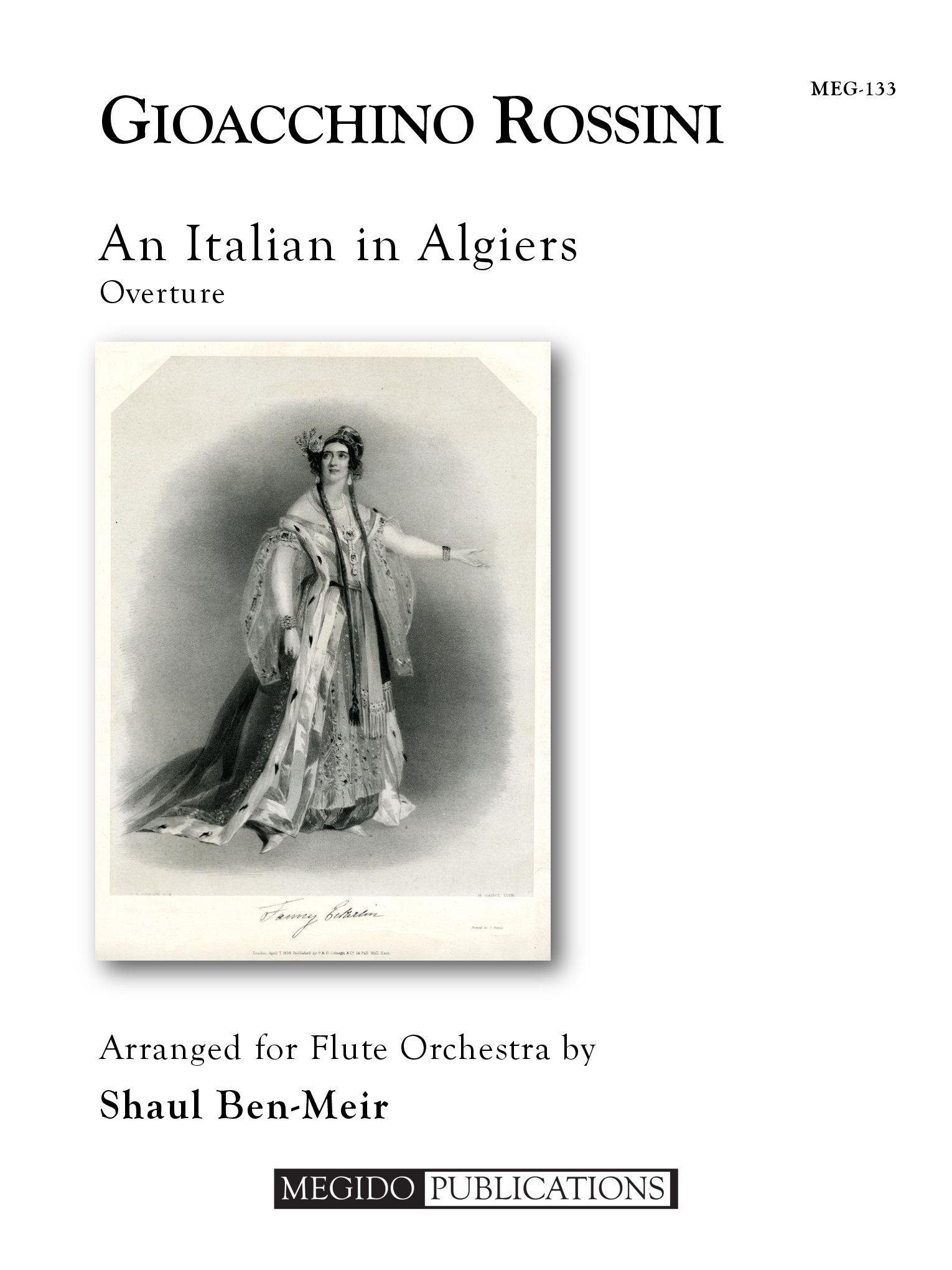 Overture to An Italian in Algiers for Flute Orchestra (ROSSINI GIOACCHINO)
