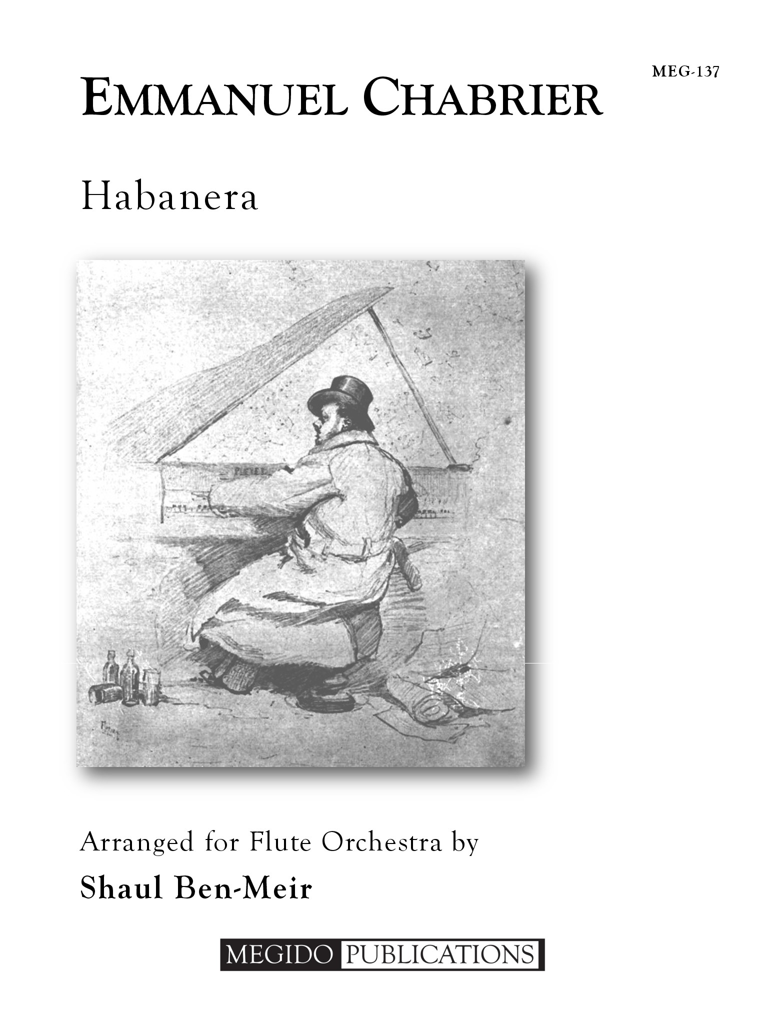 Habanera for Flute Orchestra (CHABRIER EMMANUEL)