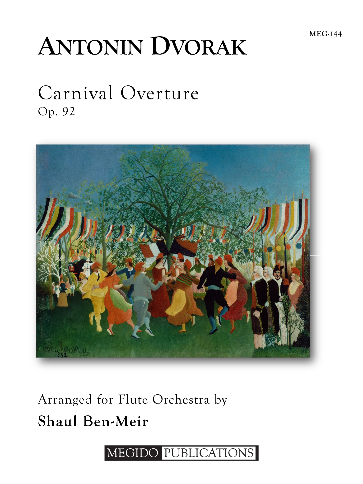 Carnival Overture for Flute Orchestra (DVORAK ANTONIN)