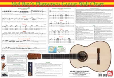 Flamenco Guitar Wall Chart (SERRANO JUAN)