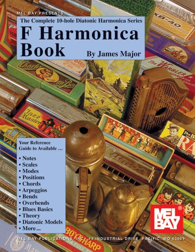 Complete 10 - Hole Diatonic Harmonica Series : F (MAJOR JIM)