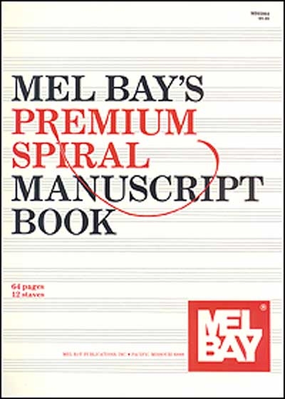 Premium Spiral Manuscript Book