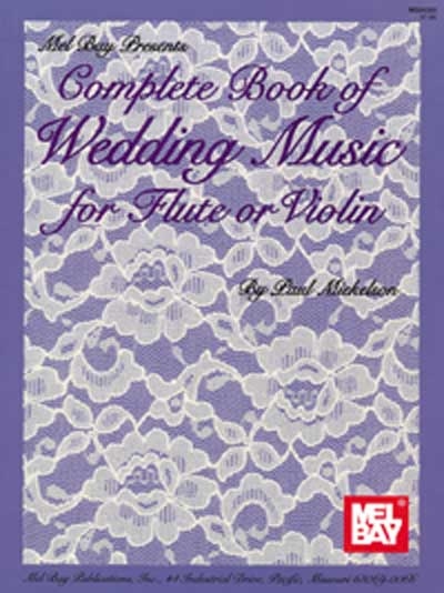 Complete Book Of Wedding Music
