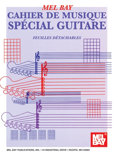 Rock Guitar Manuscript Book : French Edition