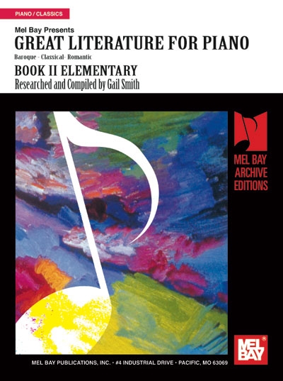 Great Literature For Piano Book 2 (Elementary) (SMITH GAIL)