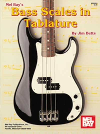 Bass Scales In Tablature (BETTS JAMES)