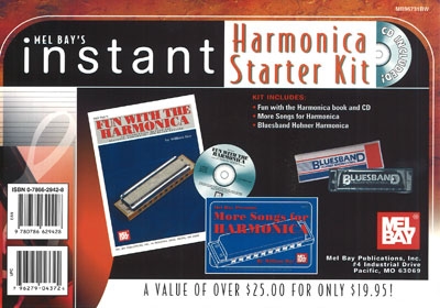 Instant Harmonica Starter Kit (BAY WILLIAM)