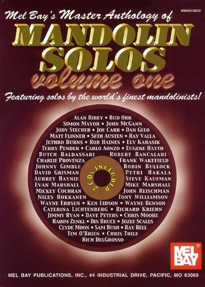Master Anthology Of Mandolin Solos Vol.1