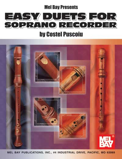 Easy Duets For Soprano Recorder (PUSCOIU COSTEL)